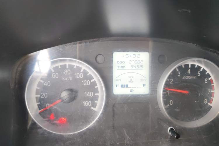 Used Jinbei Hiace X30 2023 1.5L Super-Enjoyment Van 2/5 Seats Non-Air-Conditioned Version SWC15M Odometer Close Up