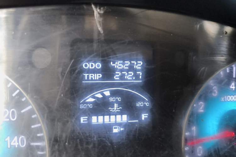 Used Jinbei Hiace X30 2023 1.5L Super-Comfortable Passenger Van 5/6/7-Seater Non-Air-Conditioned Version Model SWC15M Odometer Close Up