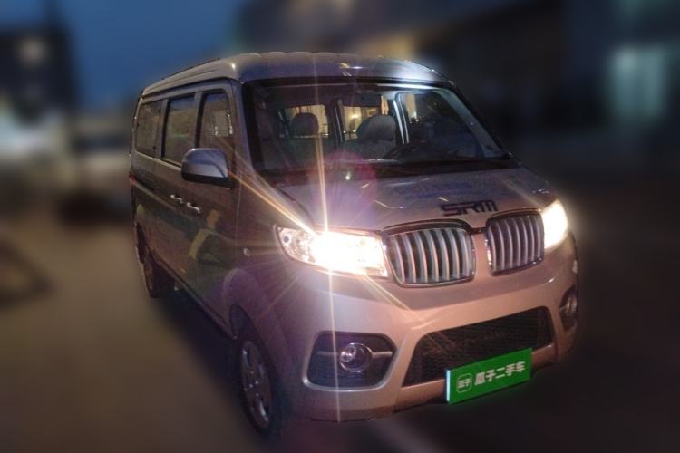 Used Jinbei Hiace X30 CNG 2021 1.5L Natural Gas Comfort-Class Passenger Vehicle SWCC15M Front Right 45 Deg