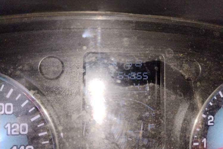 Used Jinbei Hiace X30 CNG 2021 1.5L Natural Gas Comfort-Class Passenger Vehicle SWCC15M Odometer Close Up