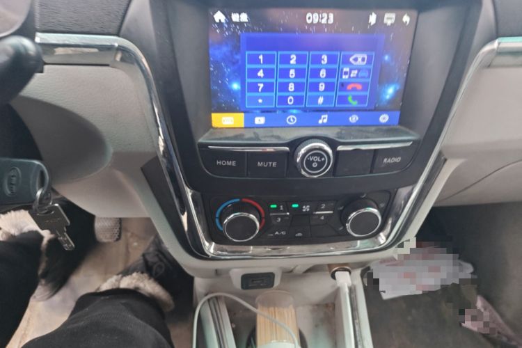 Used Jinbei Hiace X30 CNG 2021 1.5L Natural Gas Standard-Model Bus SWCC15M Audio And AC Panel