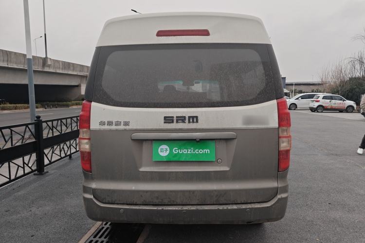 Used Jinbei Hiace X30 CNG 2021 1.5L Natural Gas Standard-Model Bus SWCC15M Rear