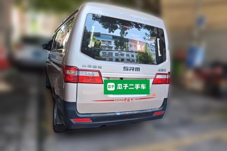 Used Jinbei Hiace X30 CNG 2023 1.5L Natural Gas Wealthy-Grade Passenger Van 5/6/7 Seats No Air Conditioning SWCC15M Rear Left 45 Deg