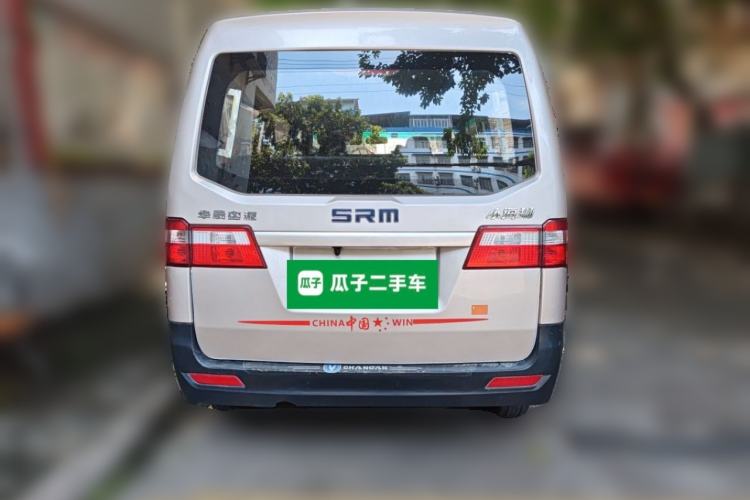 Used Jinbei Hiace X30 CNG 2023 1.5L Natural Gas Wealthy-Grade Passenger Van 5/6/7 Seats No Air Conditioning SWCC15M Rear