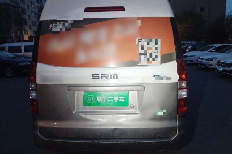 Used Jinbei Hiace X30 CNG 2023 1.5L Natural Gas Super-Enjoyment Passenger Van 5/6/7 Seats No Air Conditioning SWCC15M Rear