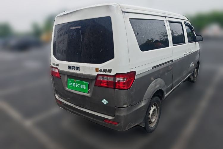 Used Jinbei Hiace X30 CNG 2023 1.5L Natural Gas Wealthy-Class Passenger Van 5/6/7-Seater Central Air Conditioning Version SWCC15M Rear Right 45 Deg