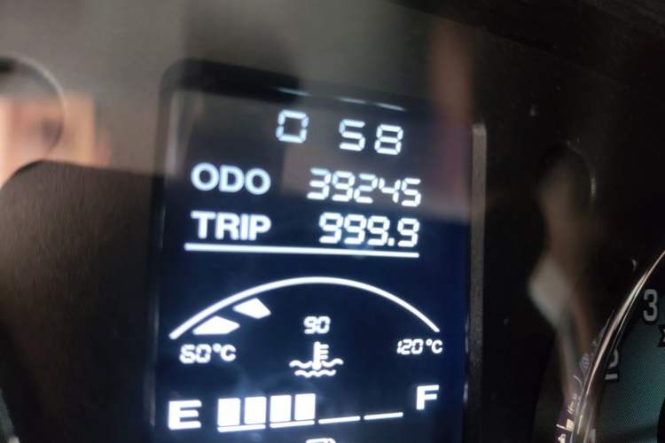 Used Jinbei New Hiace S 2019 1.5L Van Business Edition China VI SWC15M Odometer Close Up