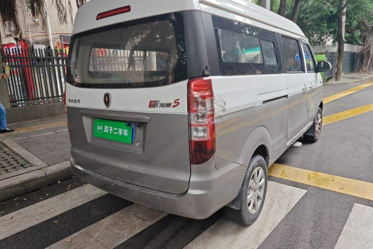 Used Jinbei New Hiace S 2019 1.6L Wealth Edition 6-Seater China VI SWD16M Rear Right 45 Deg