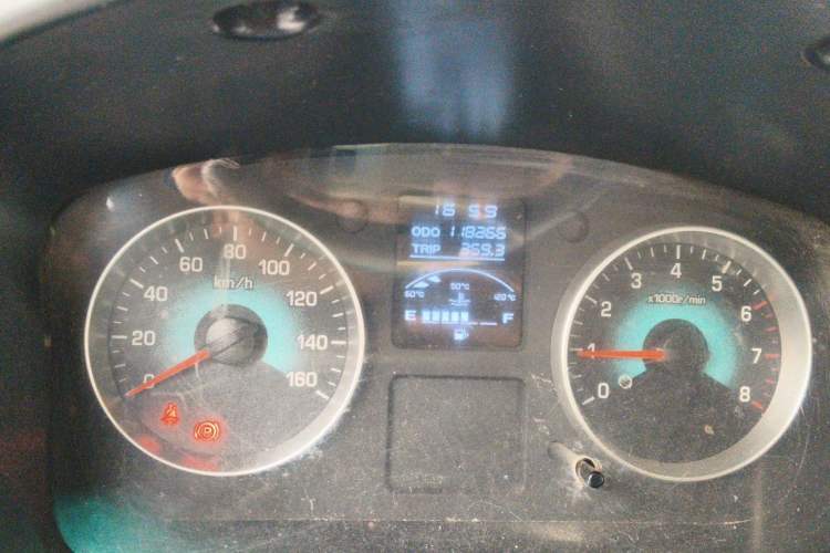 Used Jinbei New Hiace S 2021 1.5L Wealth Model Non-Air-Conditioned Version National VI Standard SWC15M Odometer Close Up