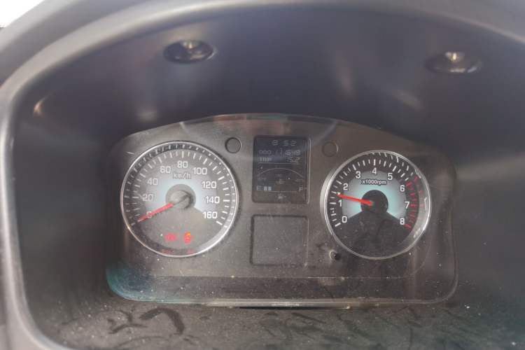 Used Jinbei New Hiace S 2021 1.6L Business Central Air-Conditioned Coach China VI Standard SWD16M Odometer Close Up