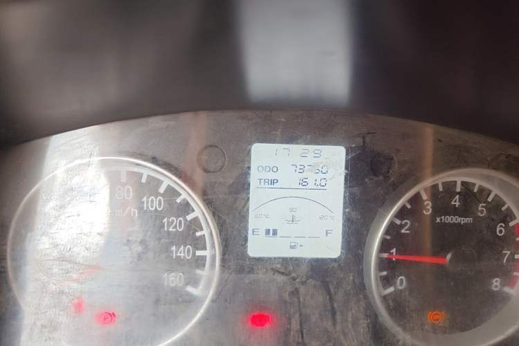 Used Jinbei New Hiace S 2021 1.5L Wealth Model Non-Air-Conditioned Version National VI Standard SWC15M Odometer Close Up