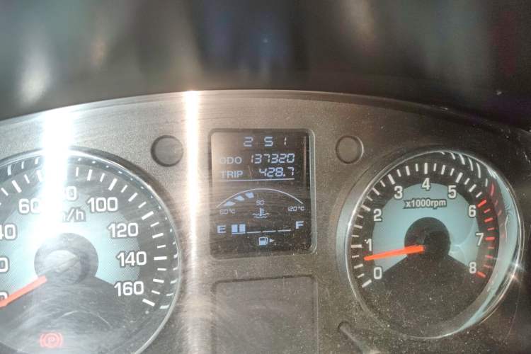 Used Jinbei New Hiace S 2021 1.5L Wealth Model Non-Air-Conditioned Version National VI Standard SWC15M Odometer Close Up