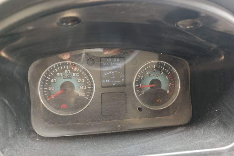 Used Jinbei New Hiace S 2021 1.6L Business Central Air-Conditioned Coach China VI Standard SWD16M Odometer Close Up