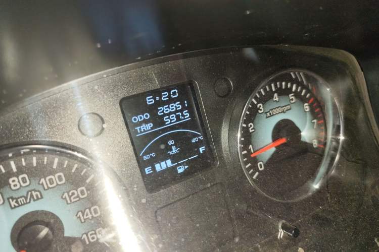 Used Jinbei New Hiace S 2021 1.5L Business-Class Central Air-Conditioned Coach China VI Standard SWC15M Odometer Close Up