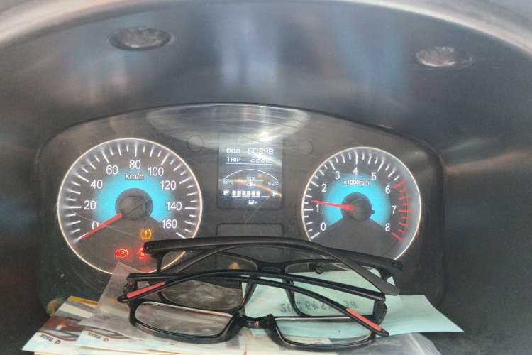 Used Jinbei New Hiace S 2021 1.5L Wealth Model Non-Air-Conditioned Version National VI Standard SWC15M Odometer Close Up