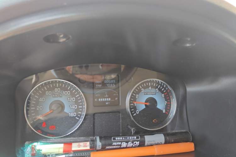 Used Jinbei New Hiace S 2021 1.5L Wealth Model Non-Air-Conditioned Version National VI Standard SWC15M Odometer Close Up