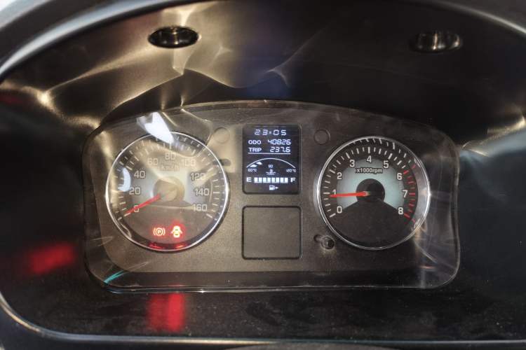 Used Jinbei New Hiace S 2021 1.5L Wealth Van Non-Air-Conditioned Version China VI Standard SWC15M Odometer Close Up