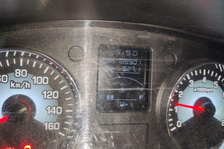 Used Jinbei New Hiace S 2021 1.5L Business-Grade Bus Non-Air-Conditioned Version China VI Standard SWC15M Odometer Close Up