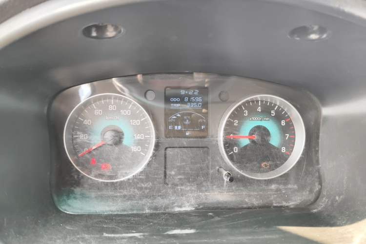 Used Jinbei New Hiace S 2021 1.5L Wealth Model Non-Air-Conditioned Version National VI Standard SWC15M Odometer Close Up