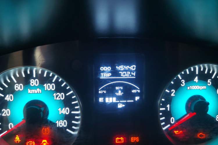 Used Jinbei New Hiace S 2021 1.5L Wealth Model Non-Air-Conditioned Version National VI Standard SWC15M Odometer Close Up