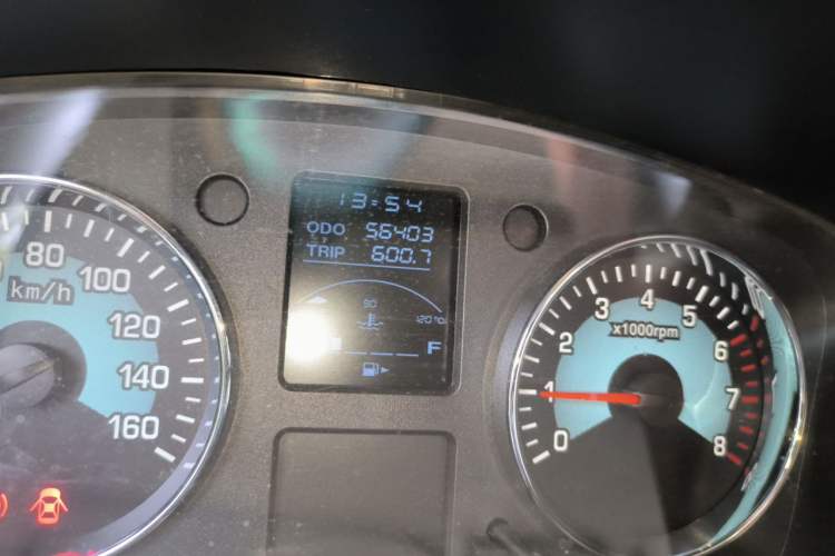 Used Jinbei New Hiace S 2021 1.5L Business-Class Central Air-Conditioned Coach China VI Standard SWC15M Odometer Close Up