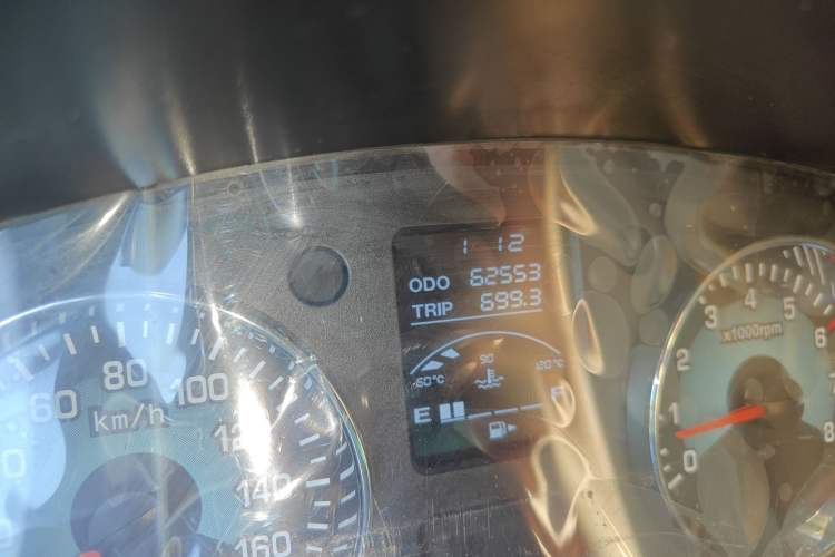 Used Jinbei New Hiace S 2021 1.6L Business Central Air-Conditioned Coach China VI Standard SWD16M Odometer Close Up