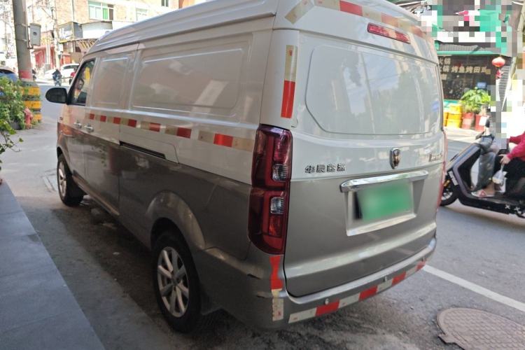Used Jinbei New Hiace S 2021 1.5L Business Central Air-Conditioned Van China VI Standard SWC15M Rear Left 45 Deg