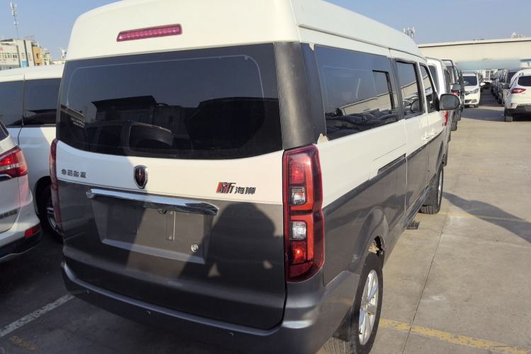 Used Jinbei New Hiace S 2021 1.6L Business Central Air-Conditioned Coach China VI Standard SWD16M Rear Right 45 Deg