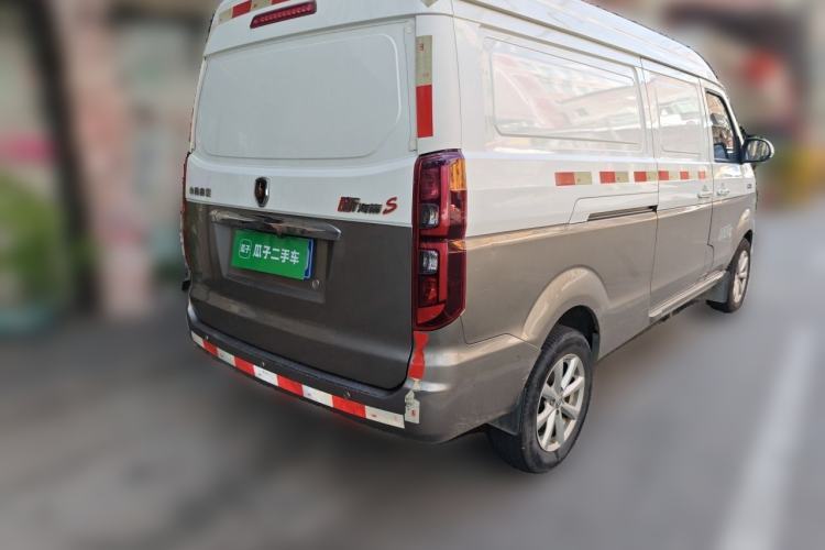 Used Jinbei New Hiace S 2021 1.5L Business Central Air-Conditioned Van China VI Standard SWC15M Rear Right 45 Deg