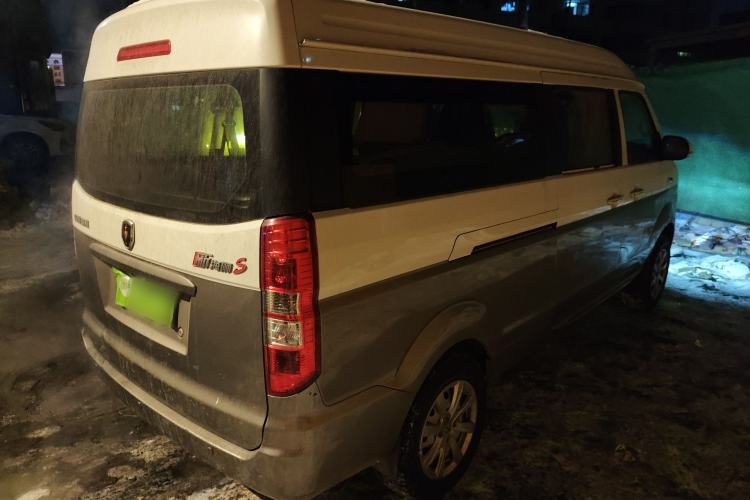 Used Jinbei New Hiace S 2022 1.5L Wealth Edition Non-Air-Conditioned Bus China VI Standard SWC15M Rear Right 45 Deg