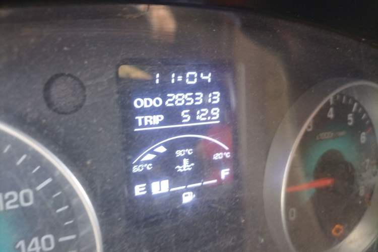 Used Jinbei New Hiace S 2022 1.5L Wealth Edition Air-Conditioner-Free Truck China VI Standard SWC15M Odometer Close Up