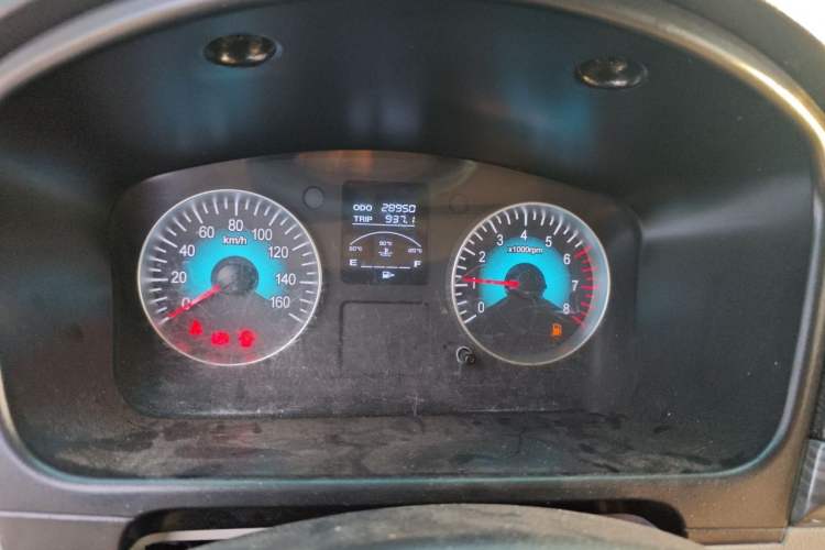 Used Jinbei New Hiace S 2023 1.5L Wealth Edition Passenger Van 5/6/7-Seater Central Air Conditioning Version SWC15M Instrument Cluster