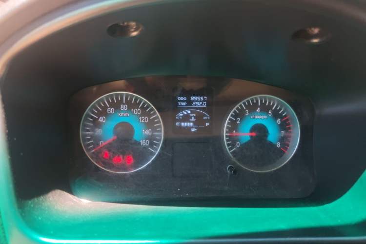 Used Jinbei New Hiace S 2023 1.5L Wealth Edition Passenger Van 5/6/7-Seater Central Air Conditioning Version SWC15M Odometer Close Up