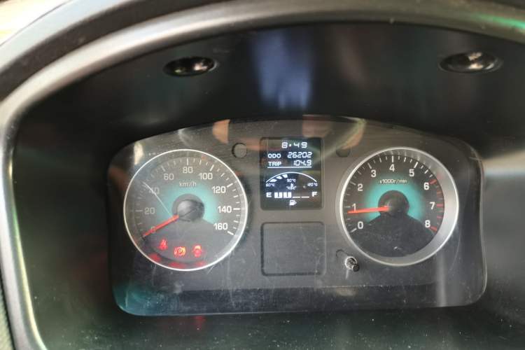 Used Jinbei New Hiace S 2023 1.6L Luxury Cargo Version 2/5-Seater SWD16M Odometer Close Up