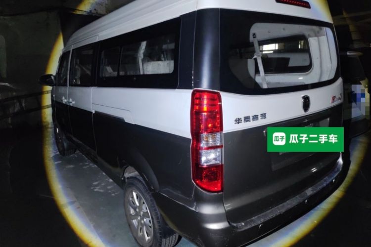 Used Jinbei New Hiace S 2023 1.5L Wealth Edition Passenger Van 5/6/7-Seater Central Air Conditioning Version SWC15M Rear Left 45 Deg