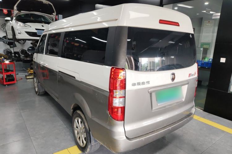 Used Jinbei New Hiace S 2023 1.5L Wealth Edition Passenger Van 5/6/7-Seater Central Air Conditioning Version SWC15M Rear Left 45 Deg