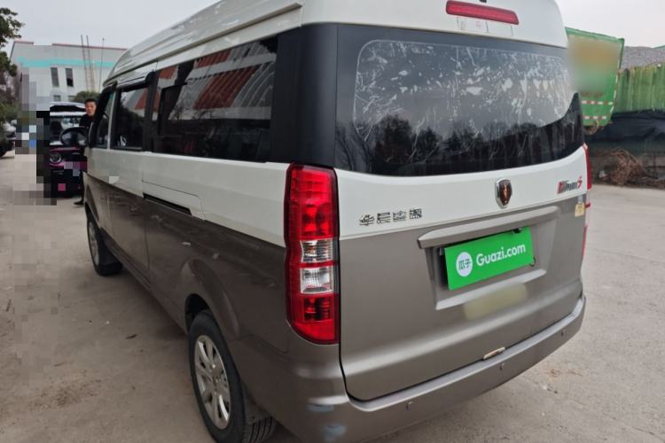 Used Jinbei New Hiace S 2023 1.5L Wealth Edition Passenger Van 5/6/7-Seater Central Air Conditioning Version SWC15M Rear Left 45 Deg
