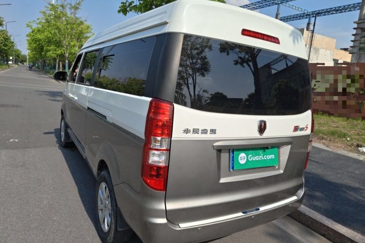Used Jinbei New Hiace S 2023 1.5L Wealth Edition Passenger Van 5/6/7-Seater Central Air Conditioning Version SWC15M Rear Left 45 Deg