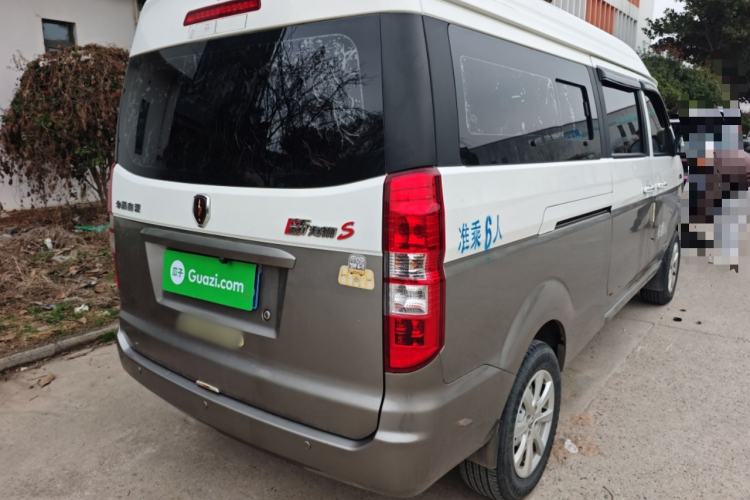 Used Jinbei New Hiace S 2023 1.5L Wealth Edition Passenger Van 5/6/7-Seater Central Air Conditioning Version SWC15M Rear Right 45 Deg