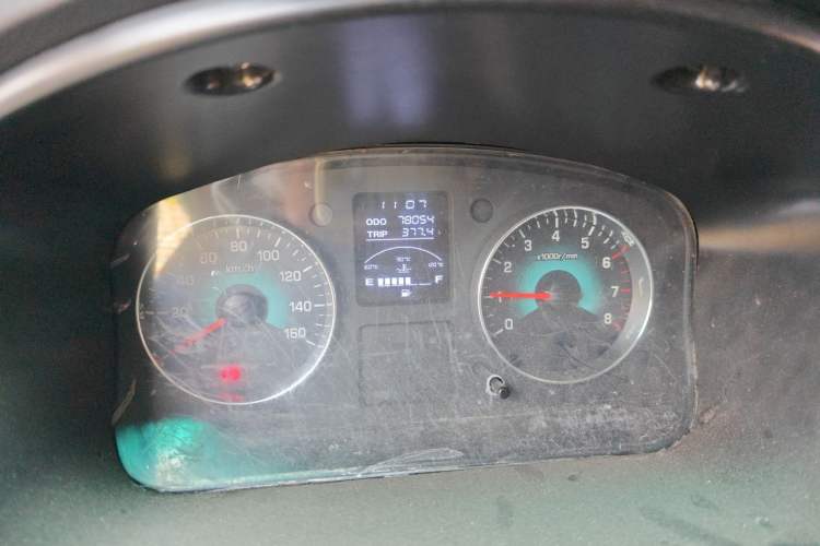 Used Jinbei New Hiace X30L 2016 1.5L Wealth Edition Van DLCG14 Odometer Close Up