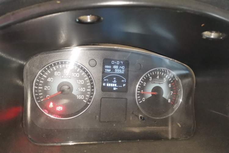 Used Jinbei New Hiace X30L 2016 1.5L Business Edition DLCG14 Odometer Close Up