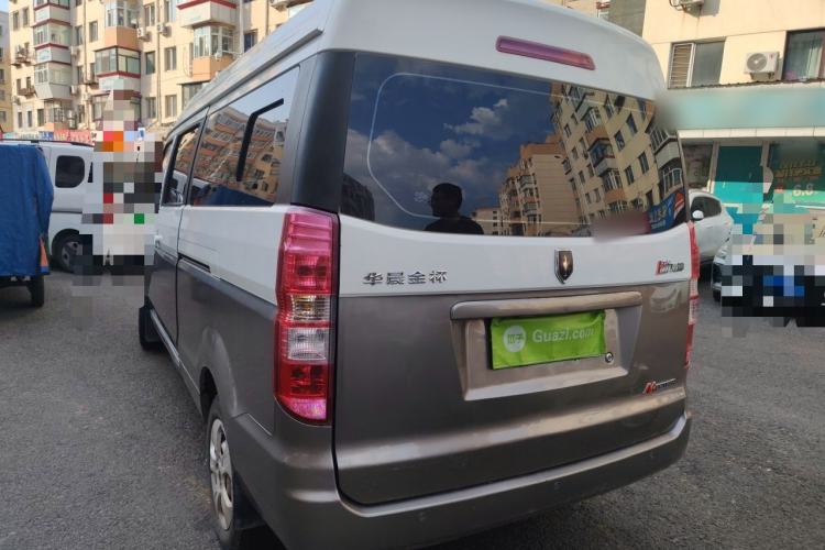 Used Jinbei New Hiace X30L 2016 1.5L Wealth Edition Natural Gas DLCG14 Rear Left 45 Deg