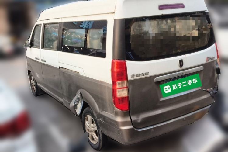 Used Jinbei New Hiace X30L 2016 1.5L Wealth Edition DLCG14 Rear Left 45 Deg