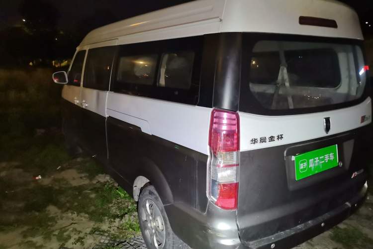 Used Jinbei New Hiace X30L 2016 1.5L Wealth Edition DLCG14 Rear Left 45 Deg