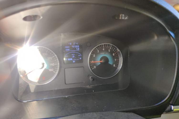 Used Jinbei New Hiace X30L 2016 1.5L Business Edition DLCG14 Odometer Close Up