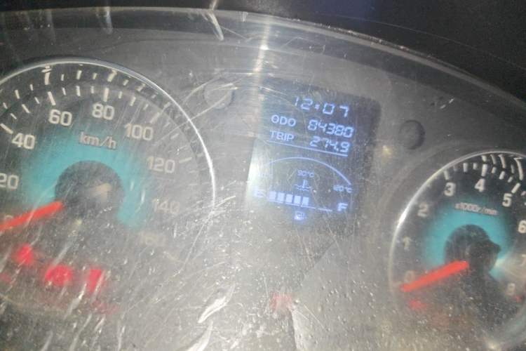 Used Jinbei New Hiace X30L 2016 1.5L Wealth Edition Van DLCG14 Odometer Close Up