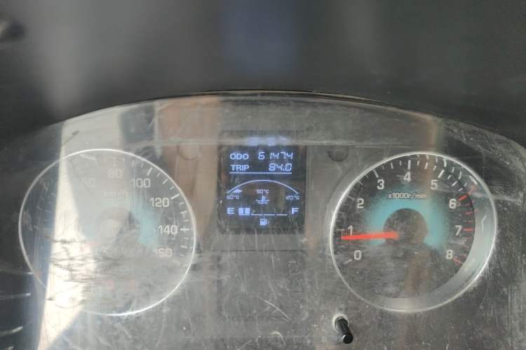 Used Jinbei New Hiace X30L 2016 1.5L Business Edition Natural Gas DLCG14 Odometer Close Up