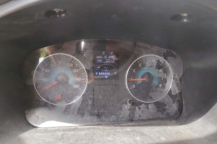 Used Jinbei New Hiace X30L 2016 1.5L Business Edition DLCG14 Odometer Close Up