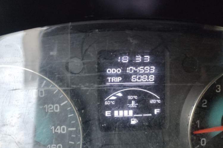 Used Jinbei New Hiace X30L 2016 1.3L Wealth Edition DLCG12 Odometer Close Up