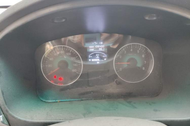 Used Jinbei New Hiace X30L 2016 1.5L Wealth Edition Van DLCG14 Odometer Close Up